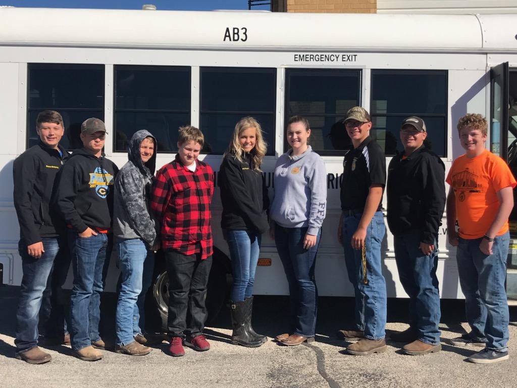 Cumberland FFA competes in Land Use CDE